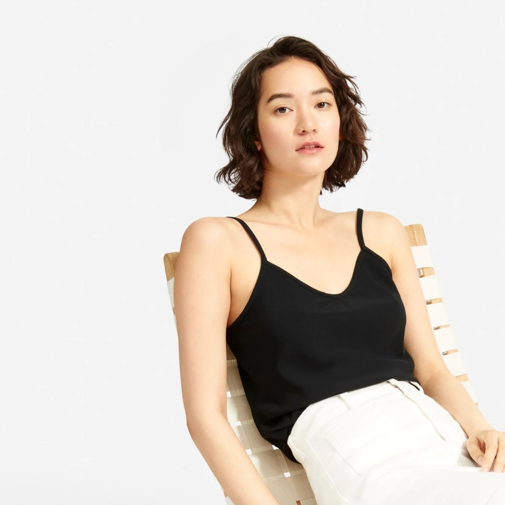 Everlane Japanese GoWeave V-Neck Cami